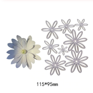 FL029 - Flores 3D - Metal Die Cut