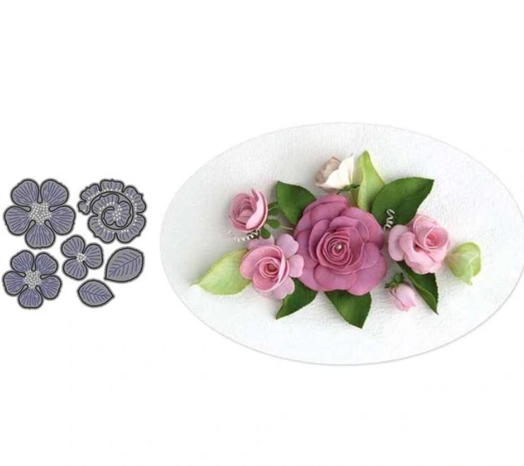 FL047 - Flores - Metal Die Cut