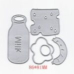 FOOD006 - Set Pequeno-Almoço - Metal Die Cut