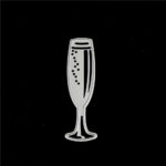 FOOD028 - Copo Champanhe - Metal Die Cut
