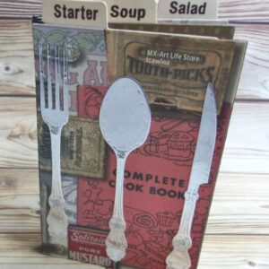 FOOD040 - Set Talheres - Metal Die Cut