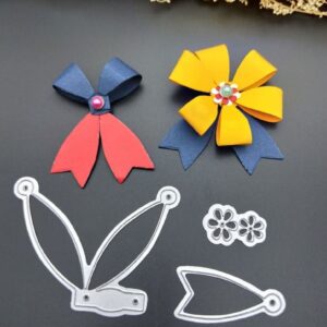 LC004 - Laço Flor - Metal Die Cut
