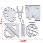 LV036 - Material Escolar - Metal Die Cut