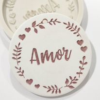 MF014MS - Amor - Placa Pingente Molde