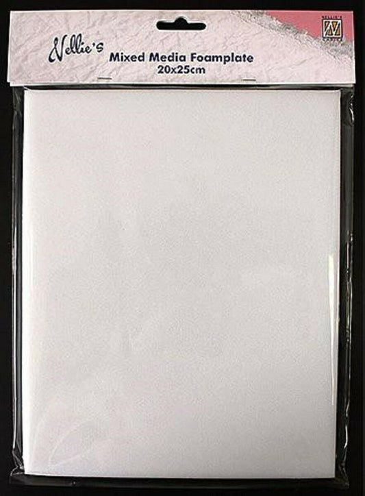 NELLIE’S CHOICE – Placa de espuma de mídia mista de escolha da Nellie 20x25x1,2cm