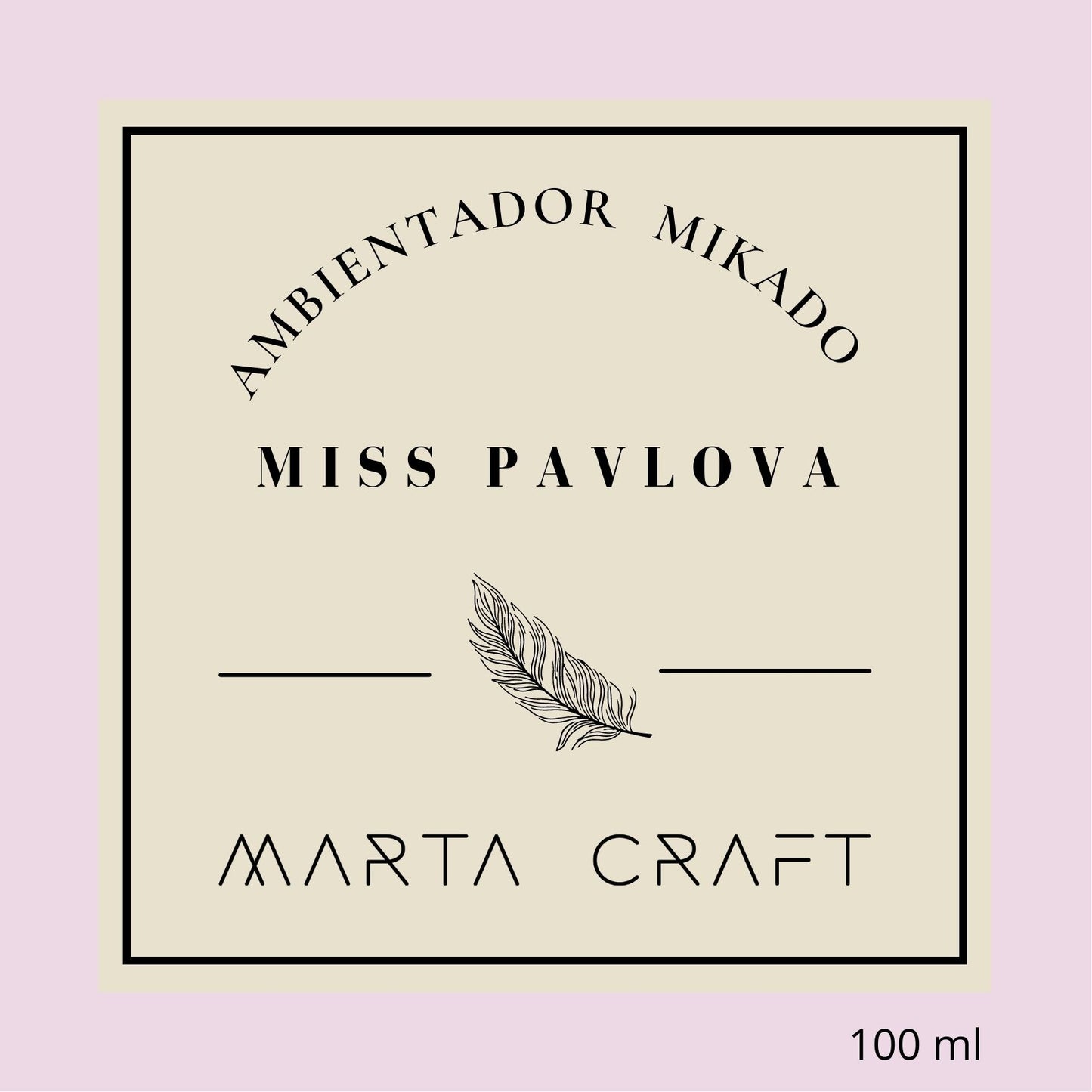 Ambientador Mikado - Miss Pavlova - 100 ml