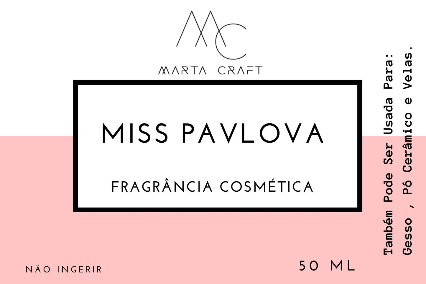 Essência aromática concentrada - Miss Pavlova