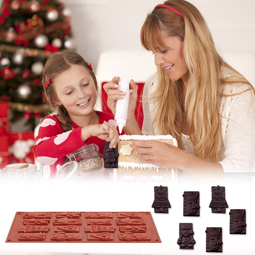 FC032MS - Molde de chocolate de Natal