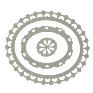 OR023 - Set Ornamento Frame Oval - Metal Die Cut