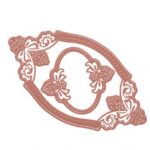 OR025 - Set Ornamento Oval - Metal Die Cut