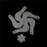 OT014 - Moinho de Vento - Metal Die Cut