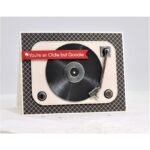 OT030 - Gira Discos - Vinil - Metal Die Cut