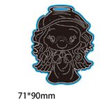 RL003 - Menina/Menino a Rezar - Metal Die Cut