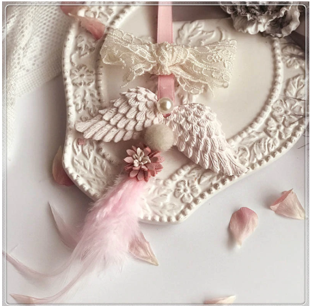 NA003MS - Asas Anjo - Molde de Silicone