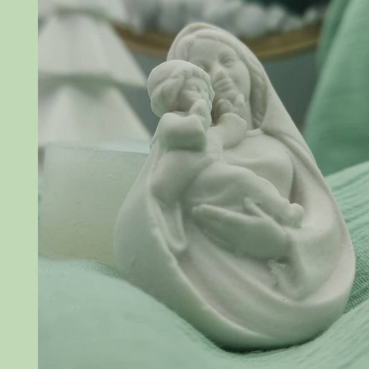 NA009MS - Mãe e menino- Molde