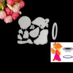RL014/15 - Menino/Menina a Rezar - Metal Die Cut