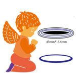 RL014/15 - Menino/Menina a Rezar - Metal Die Cut