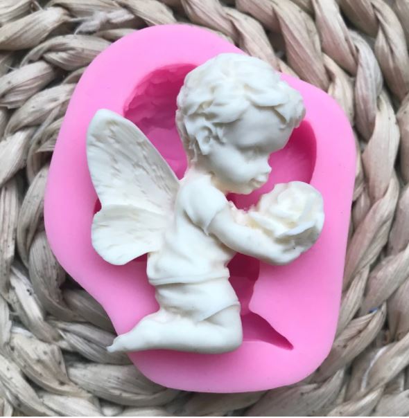 NA033MS - Anjo - Molde de Silicone