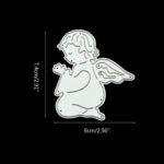 RL049 - Anjo a Rezar - Metal Die Cut