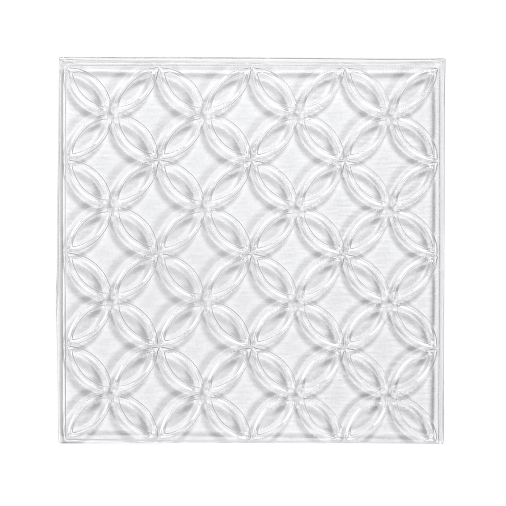 Rayher 36093000 Prato de bússola de alívio 11x11cm, aba-saco 1pç