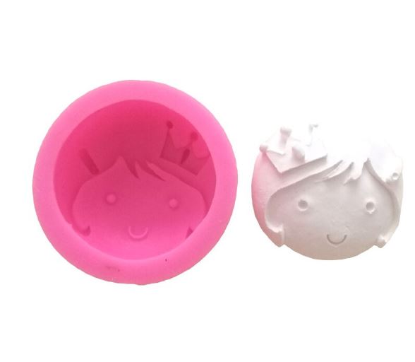 S023MS -Princesa menina /menino silicone - 2 Modelos escolher
