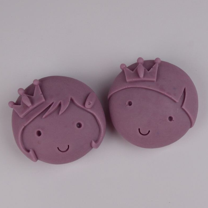 S023MS -Princesa menina /menino silicone - 2 Modelos escolher