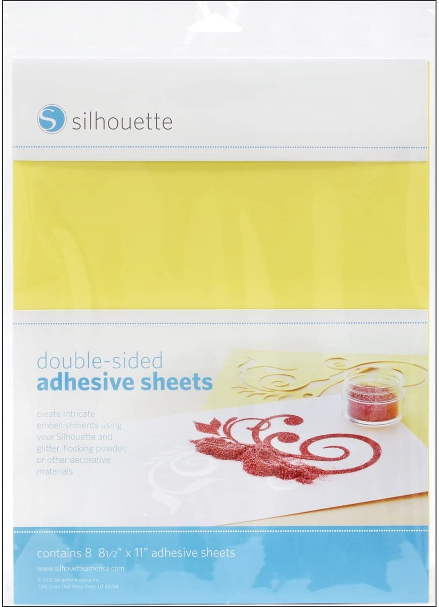 Folhas adesivas dupla face - SILHOUETTE