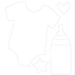 Sizzix 664389 - Set Bebé - Metal Die Cut