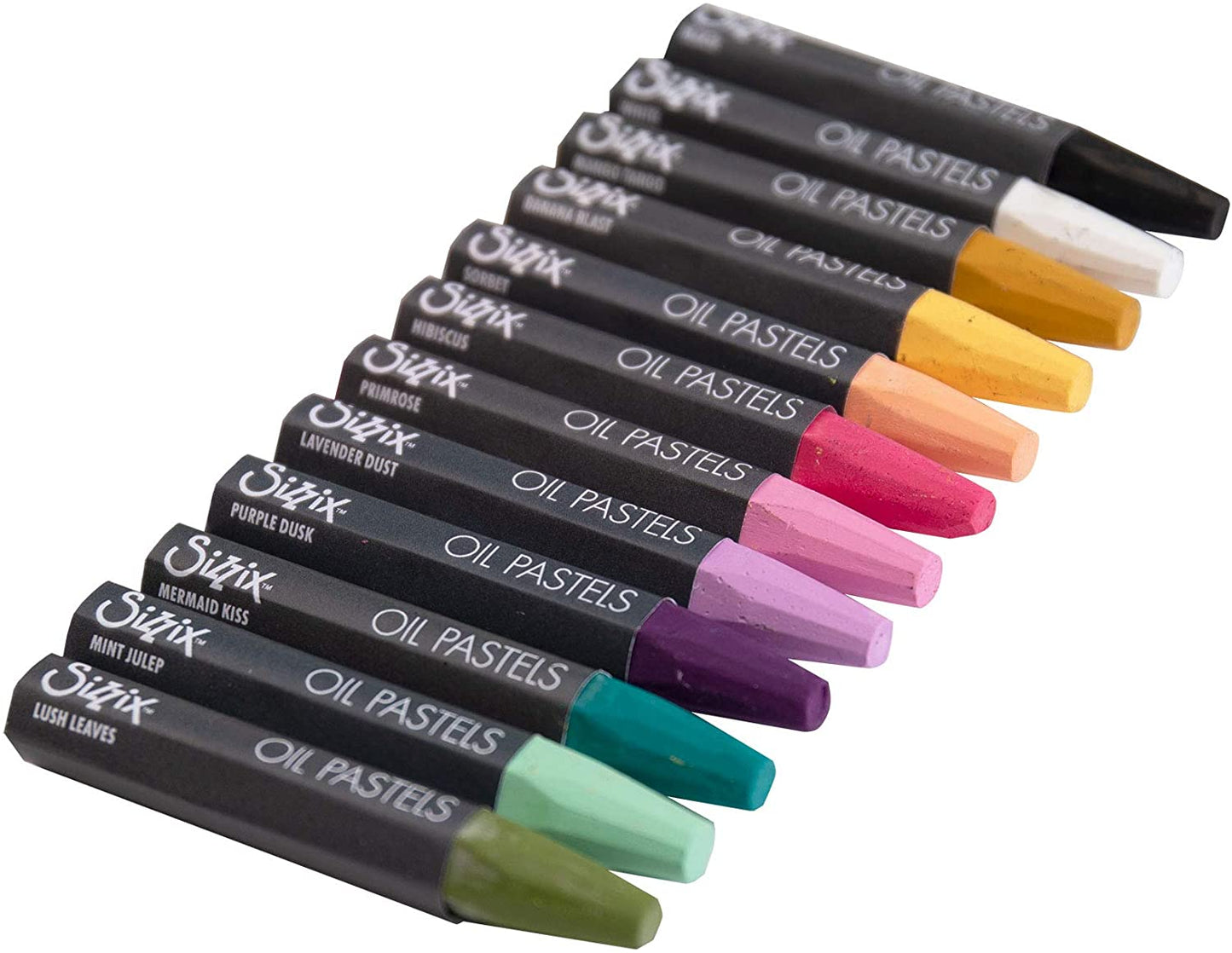 Sizzix 664667 - Conj. 12 Pastéis de Óleo Sizzix