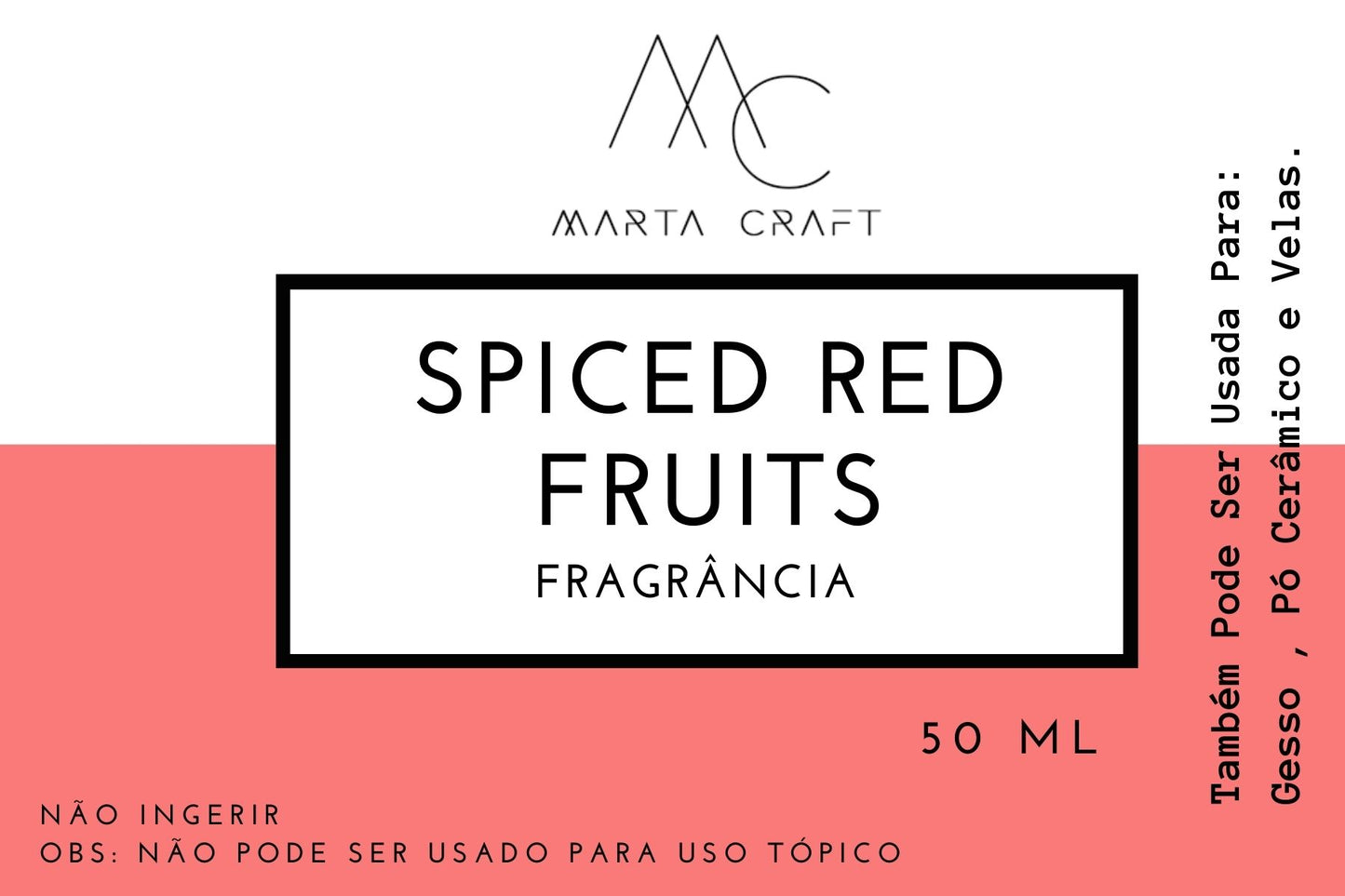Essência aromática concentrada - Spiced Red Fruits