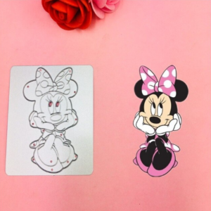 WD003 - Minnie Mouse - Metal Die Cut
