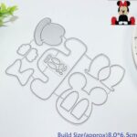 WD012 - Minnie Mouse - Metal Die Cut