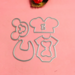 WD015 - Minnie Mouse - Roupa - Metal Die Cut