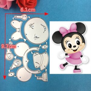 WD041 - Minnie Mouse - Metal Die Cut