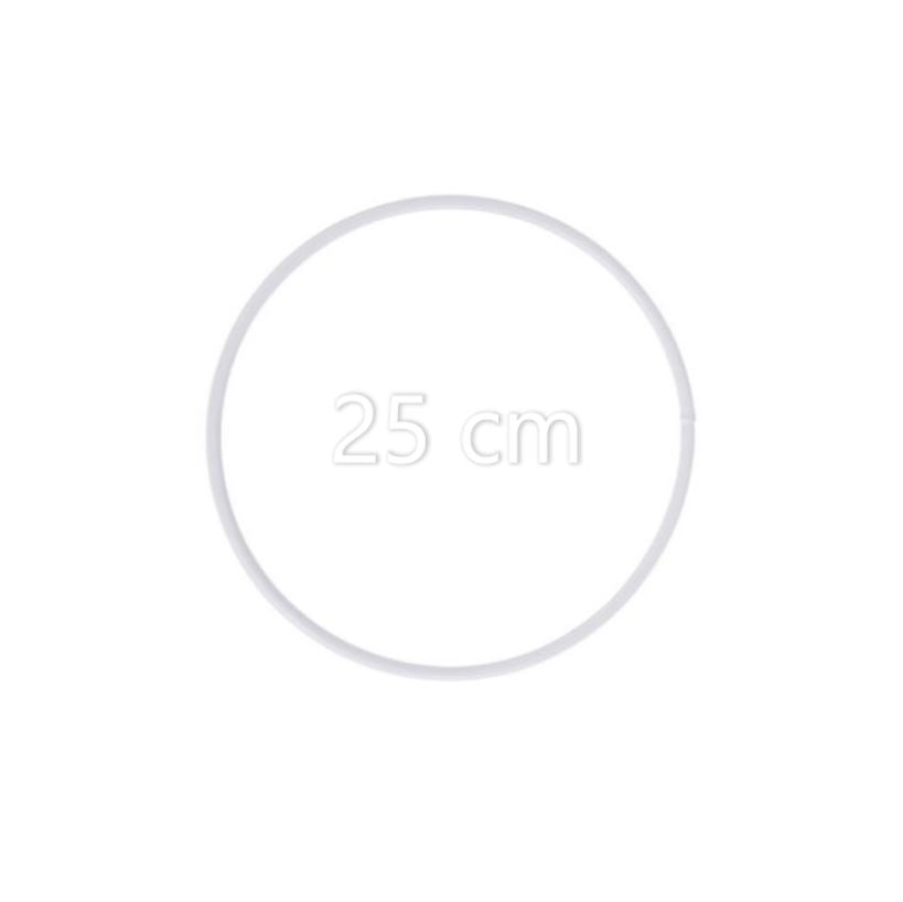 Aros Anéis de metal revestido a Branco / Dourado – 30 | 25 | 20 | 15 | 10 cm Caça Sonhos