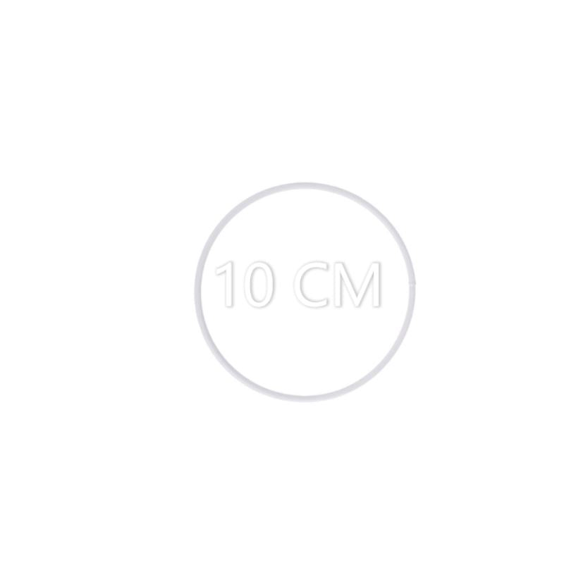 Aros Anéis de metal revestido a Branco / Dourado – 30 | 25 | 20 | 15 | 10 cm Caça Sonhos