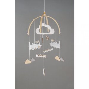 Móbil de madeira de bambu, 2 arcos de 25 cm RAYHER 63071000