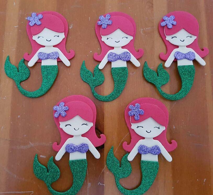 BBM079 - Menina Sereia - Metal Die Cut