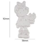 BBM015/17 - Menina - Metal Die Cut