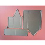 CX062 - Caixa Casa 2 Tamanhos - Metal Die Cut