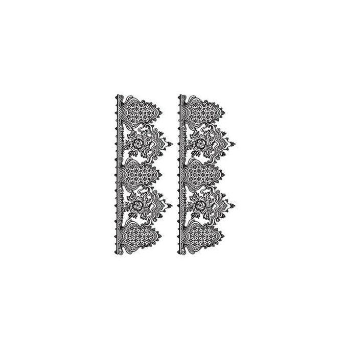 CADENCE DT005 17x25 Lace Transfer water application - DT005
