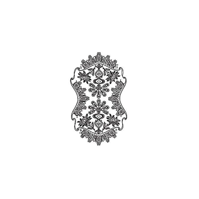 CADENCE DT020 17x25 Lace Transfer water application - DT020
