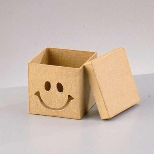 efco 2634274 – Box Smile 7,5 x 7,5 x 7 cm CARTÃO KRAFT NATURAL