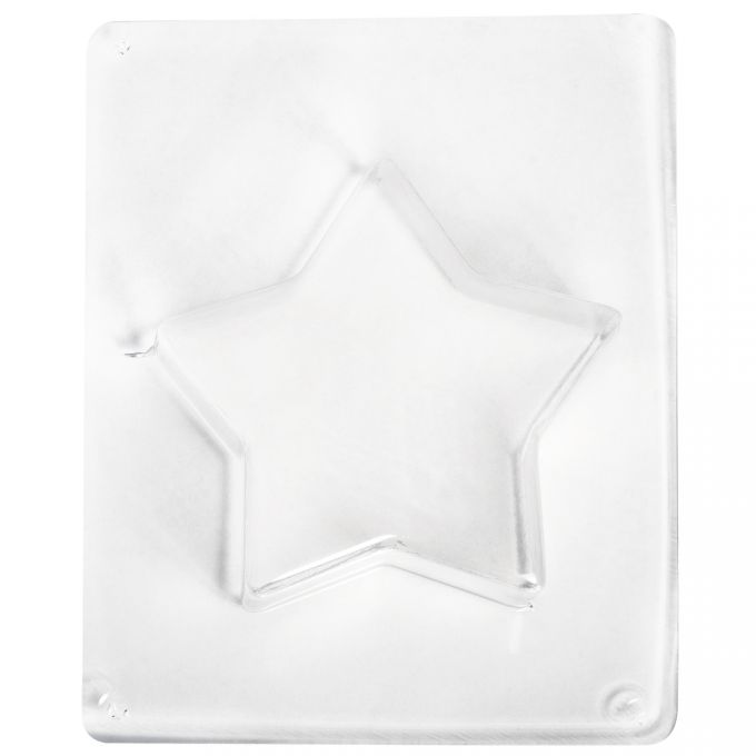 Rayher Molde de carcaça: Molde de fundição: estrela, 9 cm ø Concreto