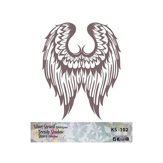 KS102 STENCIL SHADOW ALAS GRANDES