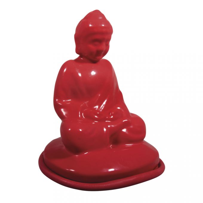 Rayher 34447000 . Molde de forma completa de látex: Buda 6,5 x 12,5 cm
