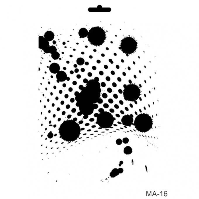 Modelo de stencil CADÊNCE - A4 MA16 Mix Media Stencil
