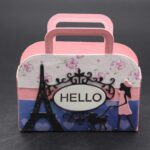 CX074 - Caixa Maleta Paris Menina - Metal Die Cut