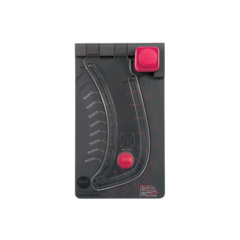 WR 71345 – Placa p/ Cortar, Vincar e Criar – Crie moinhos-de-vento - Punch Board – We R Memory Keepers
