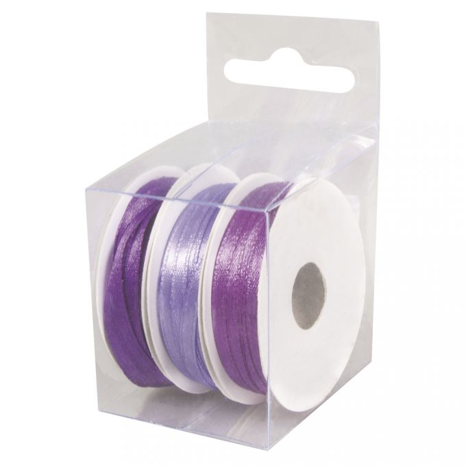 FITA016 – Set Fita de Cetim - Roxo